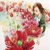 RTO Cross Stitch Embroidery Kits for Adults Flowers, Children - Blooming Poppy Field 51x42cm/20.1x16.5 14CT view 1