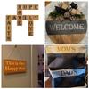 5 Inch Alphabet Letter Stencils for Painting - 70 Pack Letter and Number Stencil Templates with Signs for Painting on Wood, Reusable Alphabet and Numbers Stencils for Chalkboard Wood Signs & Wall Art view 2
