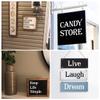 5 Inch Alphabet Letter Stencils for Painting - 70 Pack Letter and Number Stencil Templates with Signs for Painting on Wood, Reusable Alphabet and Numbers Stencils for Chalkboard Wood Signs & Wall Art view 3