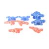 EXCEART Plastic Dinosaur Dough Molds DIY Dino Toys Set for Boys and Girls Age 3 Random Color view 2