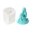 LIANXUE Mermaid Candle Mold Silicone Mould DIY Shell Conch Soap Resin Plaster Making Tool Goddess Chocolate Mold for Home Decor Silicone view 2