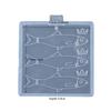 Cute Fish Silicone Mold Epoxy Resin Crafting Mold for DIY Key Chain, Charms, Pendant, Necklace, Jewelry Making, Chocolate Candy Mold for Cake Decoration view 2