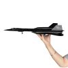 Mahfisj 1/72 Scale SR71 Model - 17.9 Inch Length - Metal Military Aircraft Replica - Premium Gift and Collectible view 1