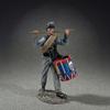 W. Britain American Civil War 31446 Confederate Infantry Drummer Marching 1:30 Scale Metal view 2