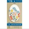 LEISURE ARTS Embroidery Kit 6" Garden Fresh - Embroidery Kit for Beginners and Adults, Cross Stitch Kits with Patterns, DIY Starter Set for Seasonal Craft Projects view 1