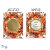 My Scratch Offs - 20 Pack Fall Wreath Thanksgiving Cards DIY Make Your Own Scratch Off Cards & Stickers for Party Favors, Small Business, Family Games & Teacher Rewards view 3