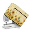 Mumeson Sunflower with Music Note Sewing Machine Cover Decoration Universal Sewing Machine Cover for Most Singer Brother Sewing Machine view 1