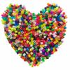 Yowamho 1000Pcs Fuse Beads - 5mm Mixed Colors Melting Beads for Crafts, Bead Bulk Refill. view 1