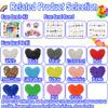 Yowamho 1000Pcs Fuse Beads - 5mm Mixed Colors Melting Beads for Crafts, Bead Bulk Refill. view 2