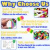 Yowamho 1000Pcs Fuse Beads - 5mm Mixed Colors Melting Beads for Crafts, Bead Bulk Refill. view 4