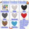 Yowamho 20PCS 5mm Fuse Bead Board - 20pcs Different Shapes Patterns, Fuse Beads Pegboards is Suitable for Children's DIY Crafts. view 3