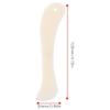 5PCS Bone Folder Tool, Plastic Bone Folder Paper Creaser Set Paper Creaser Bone Folder Tool Embossing Folders, Creaser Crafting Tool for DIY Handmade Burnishing Bookbinding and Paper Crafts(#2) view 2