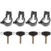TEHAUX 1set Easel Tray Parts Detachable Buckles for Portable Easels for Outdoor Painting and Art Classes view 2