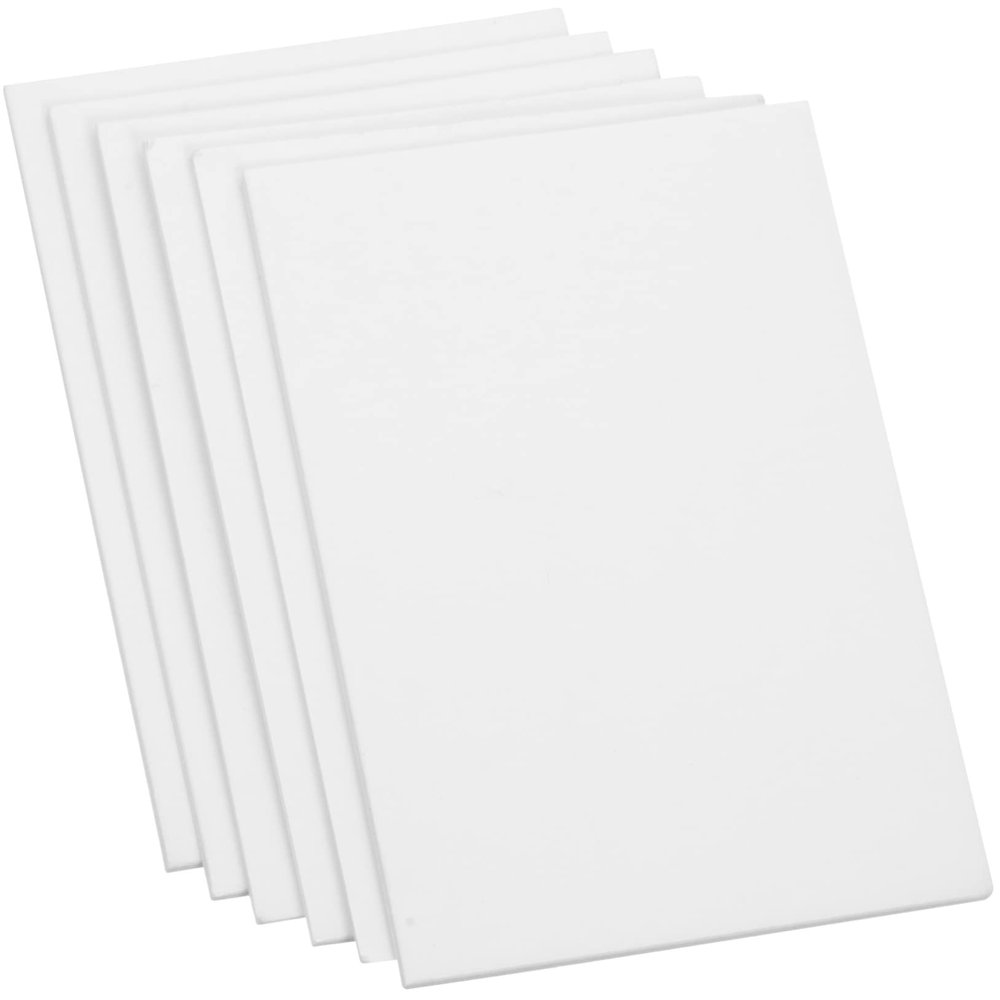 EXCEART 30pcs Blank Card Stock Thick White Cardboard Protectors for Game Cards and Friction-resistant -term Use