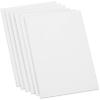 EXCEART 30pcs Blank Card Stock Thick White Cardboard Protectors for Game Cards and Friction-resistant -term Use view 1