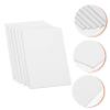 EXCEART 30pcs Blank Card Stock Thick White Cardboard Protectors for Game Cards and Friction-resistant -term Use view 2