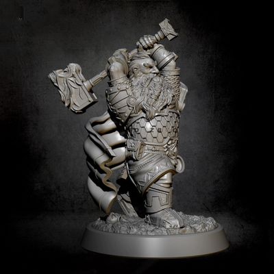1/32 Resin Soldier Model Kit Ancient Dwarf Warrior Resin Model Kit (Unassembled and Unpainted) //sT7x-2