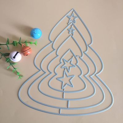 Metal Die Cuts,18.8x21.9cm Christmas Trees Metal Cutting Dies Decorative Scrapbooking Steel Craft Die Cut Embossing Paper Cards Stencils