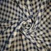 100% Cotton Denim Fabric 58" Wide Available in SIX Styles [Cream Plaids] view 1