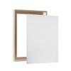 PIXY CANVAS Value Pack of 11x17 Stretched Canvas 3/4 (0.75) inch deep and Floater Frame for Your Paintings/Artwork/Wall Art/Wall Decor (Champagne, 11 x 17 inch, Portrait) view 1