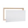 PIXY CANVAS Value Pack of 18x36 Stretched Canvas 3/4 (0.75) inch deep and Floater Frame for Your Paintings/Artwork/Wall Art/Wall Decor (Nordic White Oak, 18 x 36 inch, Landscape) view 1