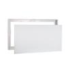 PIXY CANVAS Value Pack of 20x24 Stretched Canvas 3/4 (0.75) inch deep and Floater Frame for Your Paintings/Artwork/Wall Art/Wall Decor (Chrome, 20 x 24 inch, Landscape) view 1