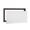 PIXY CANVAS Value Pack of 20x24 Stretched Canvas 3/4 (0.75) inch deep and Floater Frame for Your Paintings/Artwork/Wall Art/Wall Decor (Dark Walnut, 20 x 24 inch, Landscape) view 1