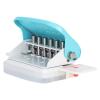 Adjustable Hole Punch Machines Paper Binding Green A4 Hole Puncher Paper Punch Punches view 1