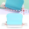 Adjustable Hole Punch Machines Paper Binding Green A4 Hole Puncher Paper Punch Punches view 2