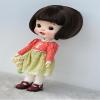 BJD Wigs JD286 9-10inch 23-25CM Short Bobo Synthetic Mohair Doll Wigs Blythe Doll accessorie (Medium Brown, 9-10inch) view 3
