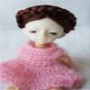 1/12 Doll Wigs JD101 4-5inch 11-13cm Tymoshenk Character Synthetic Mohair Tiny Doll Wigs. (Wine Red sm35) view 1