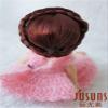 1/12 Doll Wigs JD101 4-5inch 11-13cm Tymoshenk Character Synthetic Mohair Tiny Doll Wigs. (Wine Red sm35) view 4