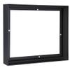 HUACANVAS Metal Floating Frame for Canvas Paintings,DIY Canvas Frames with 0.75"-0.9" Deep,Floater Frame for Art Prints Wall Decor(20"x20",Black) view 1