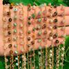 HZLXF1 Stainless Steel Wire Wrapped Chain Beads for Jewelry Making DIY Handmade Bracelet (Color : Yellow Tiger, Size : 50cm) view 2