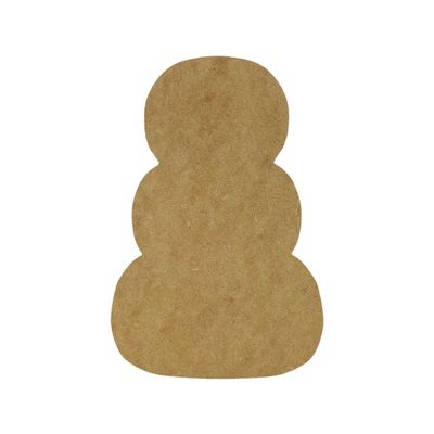 Snowman OR Pumpkin Stack Without stem, Reversible Shape, Fall Shape, Winter Shape, Unfinished Cutout, Build-A-Cross