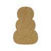 Snowman OR Pumpkin Stack Without stem, Reversible Shape, Fall Shape, Winter Shape, Unfinished Cutout, Build-A-Cross view 1