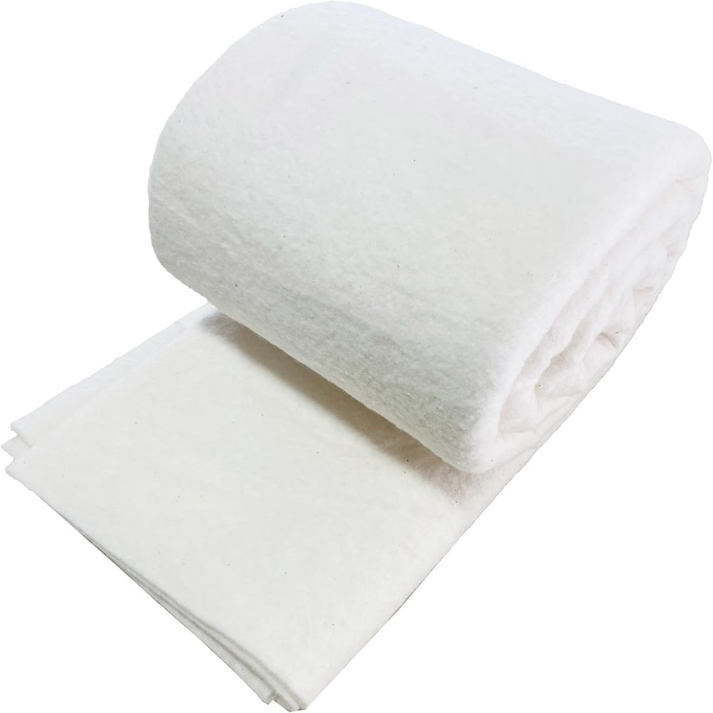 LUMANSUO 200GSM Throw Natural Cotton Quilt Batting for Quilting (60"x60")