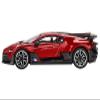 Bugatti Divo Red Metallic and Carbon Limited Edition to 3600 Pieces Worldwide 1/64 Diecast Model Car by True Scale Miniatures MGT00503 view 3