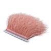 10Meter White Ostrich Feathers Trim Fringe 6-18CM Ostrich Feather Ribbon Trimming Clothing Dress Sewing Decoratio Shrimp Pink 6-8 CM view 1