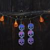 Halloween Pumpkin Skull Earring Molds, Ghost Shape Silicone Mould for Halloween Festival Women Girls DIY (A) view 3