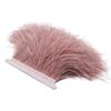 1 Meter Ostrich Feather Ribbon Feather Skirt Edge 8-18Cm Handicraft Needlework Accessories Wedding Decoration Fruit EN8 10-15cm view 2