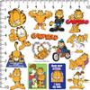 Garfield 100ct Die Cut Vinyl Stickers Variety Pack Classic Comic Character Decals for Laptop, Water Bottle, Scrapbooking, Tablet, Indoor & Outdoor Use view 2