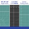 Proartek PK00005 Model GBM0812 Series 8.5" x 12" Professional Cutting Mat; Double-Sided Green/Black; Self-Healing; For Graphic Arts, Hobbies, Sewing, Scrapbooking, and other Cutting Projects view 4