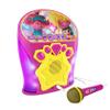 eKids Trolls Band Together Karaoke Machine, Bluetooth Speaker with Microphone for Kids, Speaker with USB Port to Play Music, Easily Access Trolls Music with New EZ Link Feature view 3
