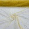 Backdrop King Inc, Glitter Tulle Fabric Shimmer/Tulle Glitter for Dresses/Mesh Glitter Fabric/Costume Fabric/Wholesale (5 Yards, Gold) view 1