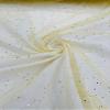 Backdrop King Inc, Glitter Tulle Fabric Shimmer/Tulle Glitter for Dresses/Mesh Glitter Fabric/Costume Fabric/Wholesale (5 Yards, Gold) view 3