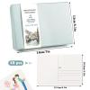 Prudiut 48 Sheets 4x6 Watercolor Postcards, 140lb/300gsm Blank Postcards Watercolor Paper Cards Art Supplies for Painting, DIY, Mailing, Invitations, Greeting Cards (Green) view 2