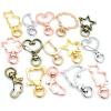 Kentuckiz 10Pcs/Lot Snap Hooks Trigger Clips Buckles for Keychain Lobster Lobster Clasp Hooks for Necklace Key Ring Clasp Jewelry Supplies - (Color: Ab1-28) view 4