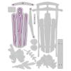Sizzix Thinlits Die Set 12PK Vintage Sled by Tim Holtz | 666339 | Metal, Wafer-Thin Cutting Dies for Scrapbooking, Embossing, Journalling view 2