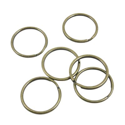 1420 PCS Antique Bronze Tone Jewelry Making Charms Findings Suppliers I8WM5K Key Ring Keyring